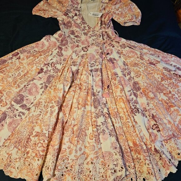 NWT- Hemant and Nandita Floral Dress- Size Large - Picture 3 of 17